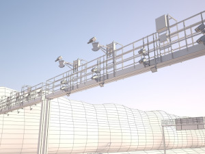 Tileable highway 01 Modelo 3D