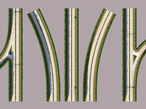 Tileable highway 01 Modelo 3D