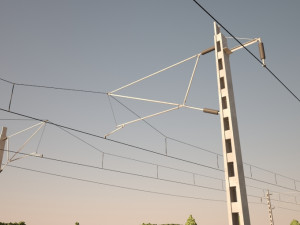 Tileable railway 3D Model