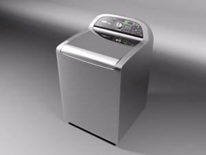 whirlpool cabrio platinum top load 3D Model