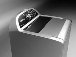 whirlpool cabrio platinum top load 3D Model