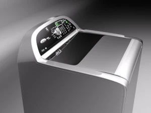 Whirlpool Cabrio Platinum con carico dall'alto Modello 3D