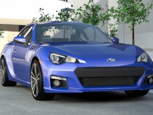 subaru brz sti Modello 3D