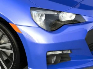 subaru brz sti 3D Model