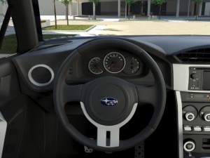 subaru brz sti Modello 3D