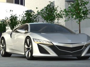 honda acura nsx 2012 3D Model