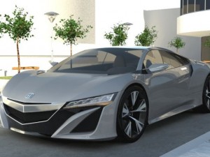 honda acura nsx 2012 Model 3D