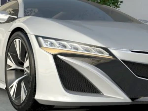 honda acura nsx 2012 3D Model