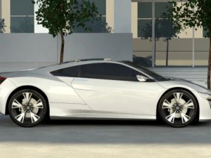 honda acura nsx 2012 3D Model