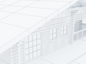 log cabin 3D Модель