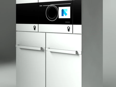 Reverse-automaat Tomra T70 3D Model