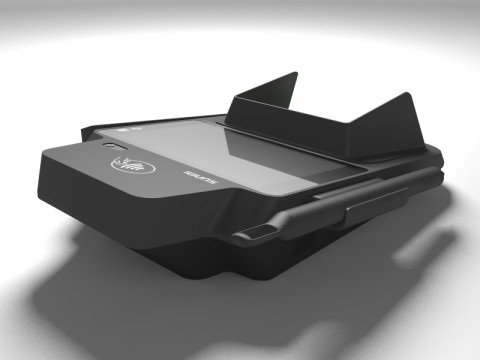 Sunmi P2 Smartpad payment terminal Model 3D