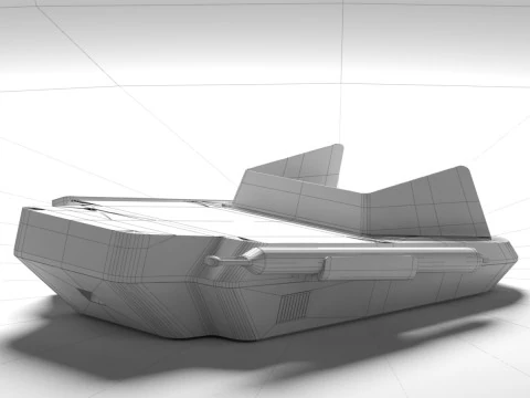 Sunmi P2 Smartpad payment terminal 3D Model