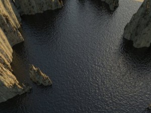 landscape  rocky islands 01 3D Model