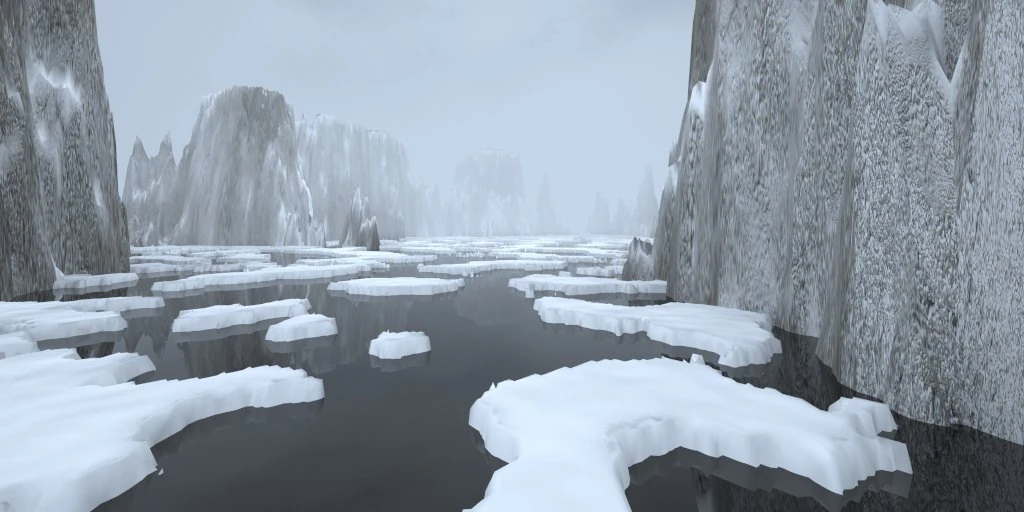 landscape  rocky islands 02 3D Model .c4d .max .obj .3ds .fbx .stl .blend 