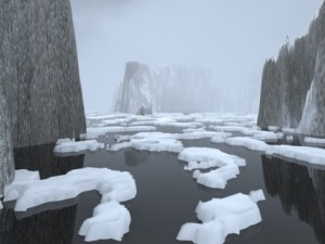 landscape  rocky islands 02 3D Model