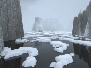 landscape  rocky islands 02 3D Model