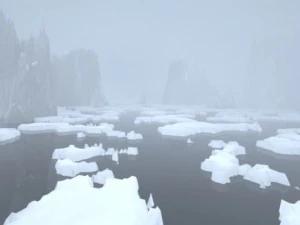 landscape  rocky islands 02 3D Model