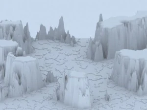 landscape  rocky islands 02 3D Model