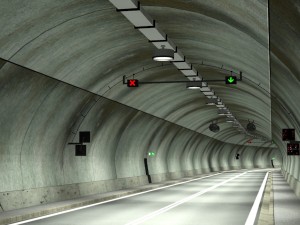 tileable road tunnel 02 3D Model