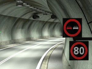 tileable road tunnel 02 3D Model