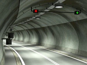 tileable road tunnel 02 3D Model