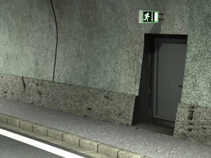 tileable road tunnel 02 Modelo 3D
