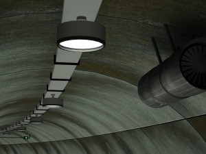 tileable road tunnel 02 Modelo 3D