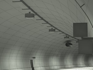 tileable road tunnel 02 Modelo 3D