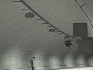tileable road tunnel 02 3D Model