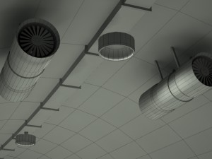 tileable road tunnel 02 Modelo 3D