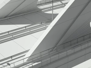 arched bridge 3D Model