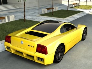 volkswagen w12 Modelo 3D