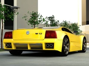 volkswagen w12 3D Model
