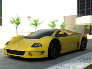volkswagen w12 Modelo 3D