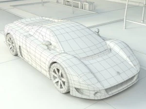 volkswagen w12 3D Model