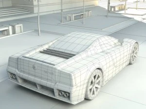 volkswagen w12 3D Model