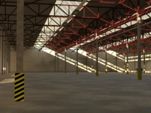 industrial building 3D Model