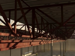 industrial building 3D Model