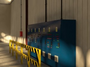 industrial building 3D Model