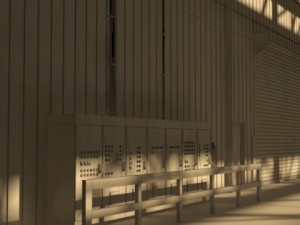 industrial building 3D Model