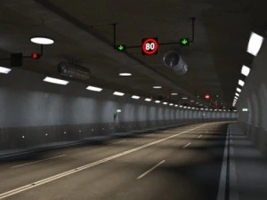 tileable road tunnel 3D Model