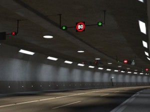 tileable road tunnel 3D Model