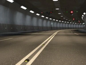 tileable road tunnel 3D Model