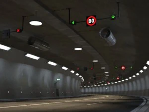 tileable road tunnel 3D Model