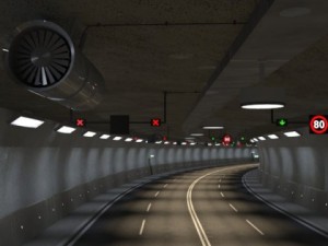 tileable road tunnel 3D Model