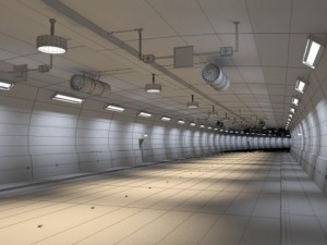 tileable road tunnel 3D Model