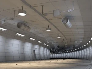 tileable road tunnel 3D Model