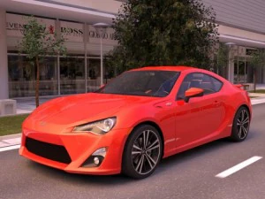 टोयोटा जीटी 86 3D मॉडल