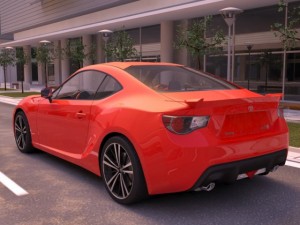 toyota gt 86 3Dモデル